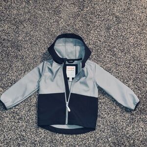 Spring Jacket - Cat & Jack Light Gray/Dark Gray Color Block - Toddler
